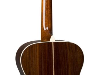 The Martin OM-42 acoustic guitar used by John Mayer. John Mayer’s guitar. John Mayer’s guitar is beautifully crafted true to Martin tradition, featuring a solid spruce top, with sides and back of East Indian rosewood.