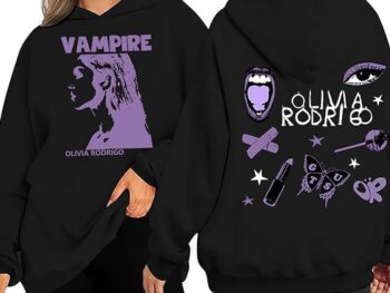 Olivia Rodrigo Printed Unisex Guts Hooded Sweatshirt Olivia Rodrigo Olivia Rodrigo