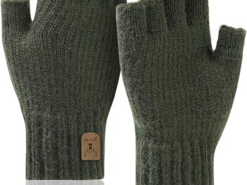 Ed Sheeran “Shape Of You” Style: Khaki Green Fingerless Gloves Ed Sheeran Ed Sheeran