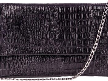 Ariana Grande “We Can’t Be Friends” Style: Black Leather Clutch Ariana Grande Ariana Grande