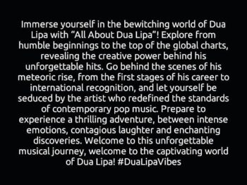 Book “All About Dua Lipa” (English, Paperback) Dua Lipa Dua Lipa