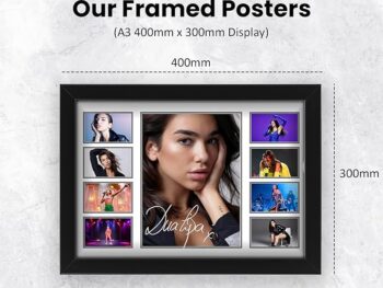 Dua Lipa Signed Poster Print (Limited Edition) Dua Lipa Dua Lipa