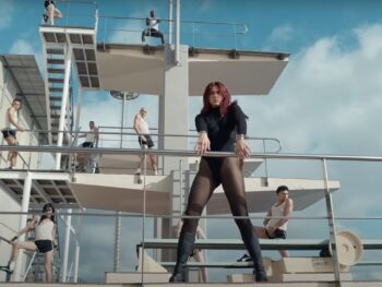 Dua Lipa’s “Illusion” Music Video Style: Black Leather Boots Dua Lipa Dua Lipa