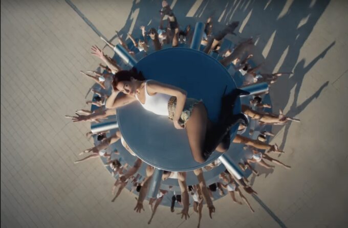 Dua Lipa’s “Illusion” Music Video Style: White Tank Top Dua Lipa Dua Lipa