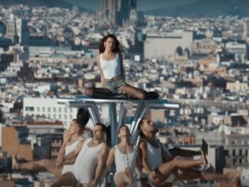 Dua Lipa’s “Illusion” Music Video Style: Faded Denim Shorts Dua Lipa Dua Lipa