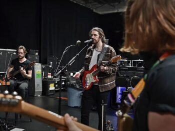 Hozier’s Music Gear: Red Fender Stratocaster Hozier Hozier