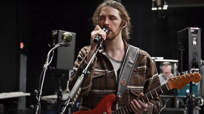 Hozier’s “Too Sweet” Music Video Style: Dark Brown Checked Shirt Hozier Hozier