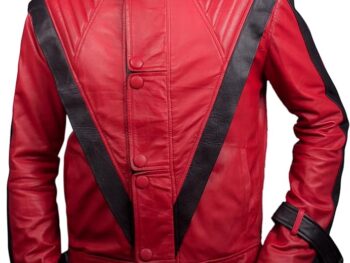 Michael Jackson “Thriller” Style: Red Leather Jacket Michael Jackson Michael Jackson